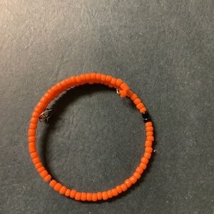 Orange bracelet